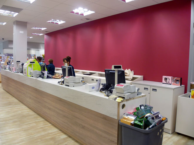 the sales area at the new Heatons store