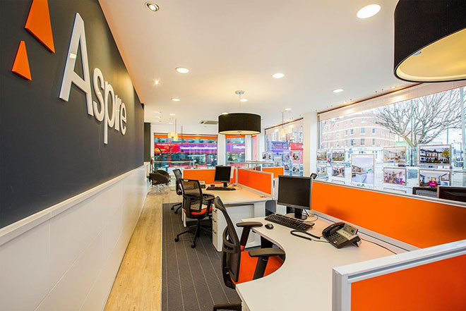 Aspire estate agent interior design
