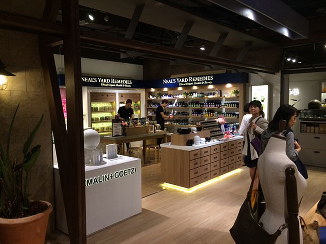 Inside the new Neals Yard remedy store