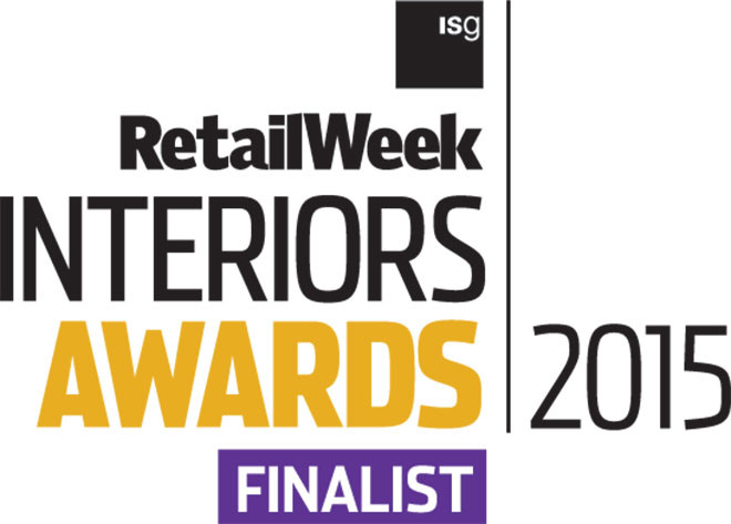 Barber Design are finalists in four categories at the Retail Week Interiors Awards 2015