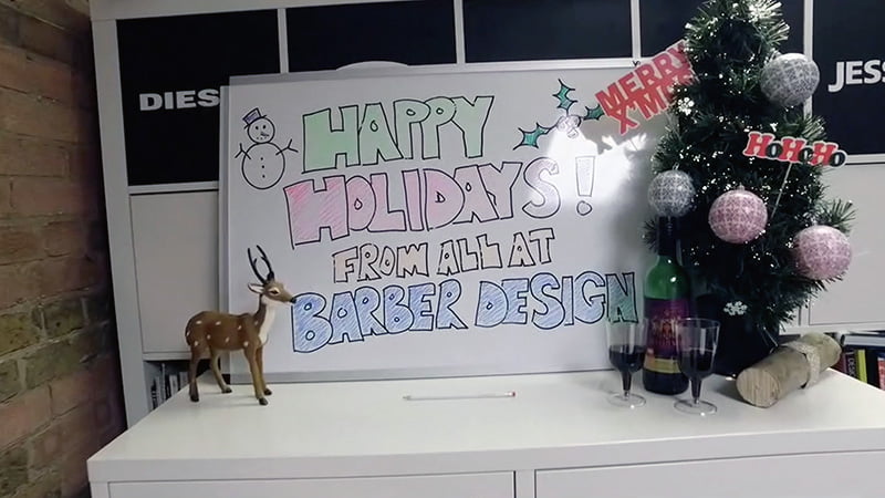 Happy Holidays from Barber