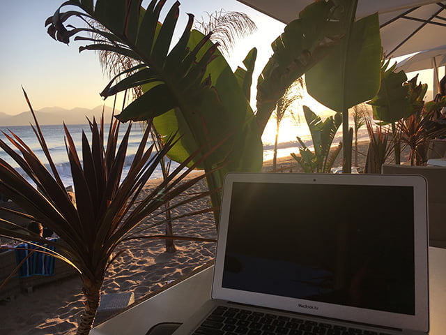 Barber at the TFWA show 2017