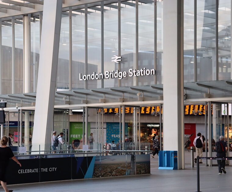 London Bridge Station by Dele Oke on Unsplash