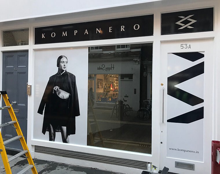 Kompanero store front, Covent Garden