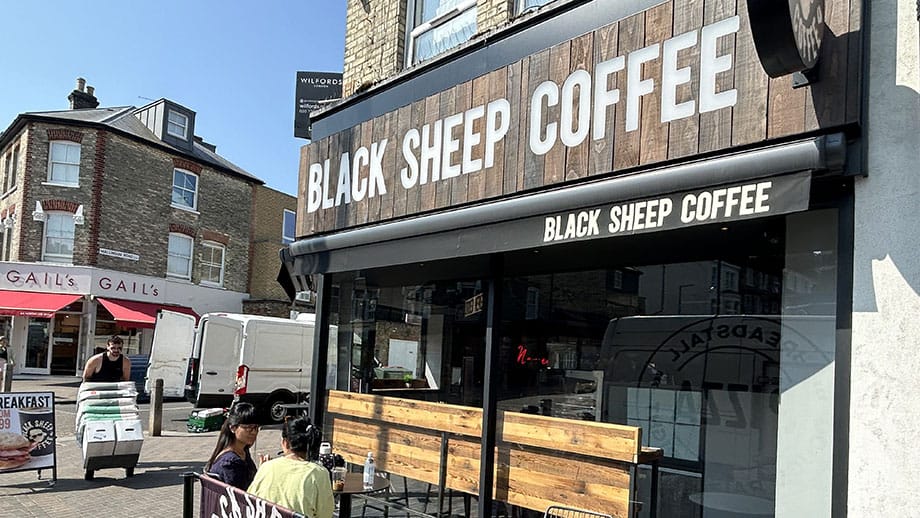 Black Sheep Coffee, Northcote Road, London