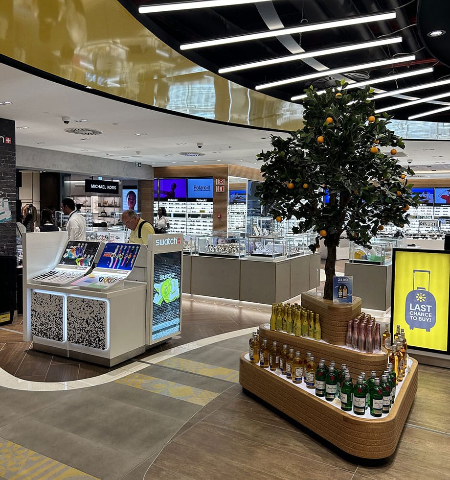 Lisbon Airport Duty Free Shopping