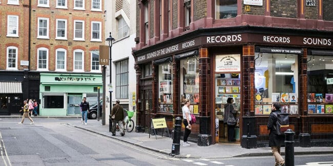 Store with Records in London