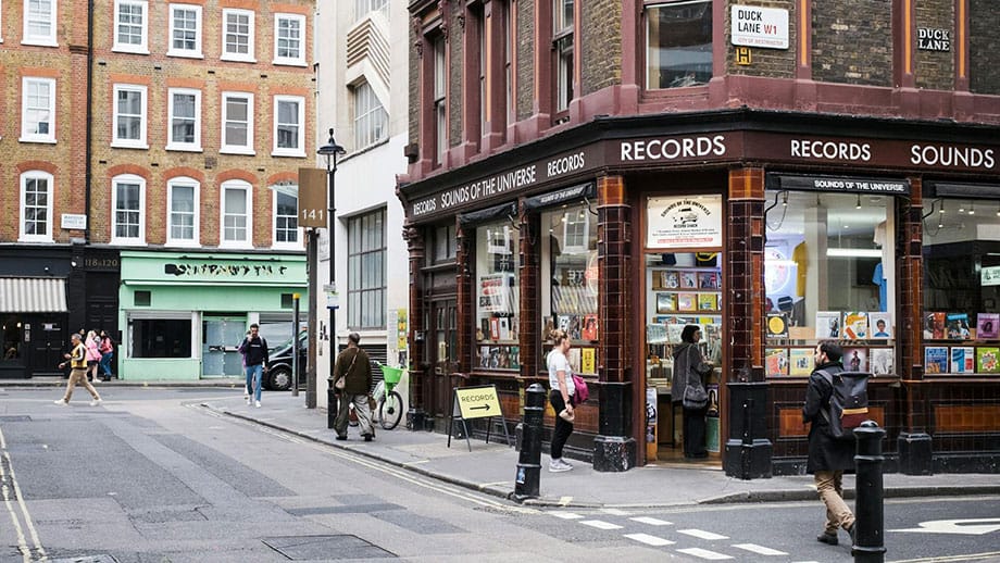 Store with Records in London